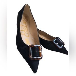 Sam Edelman Black Suede Flats